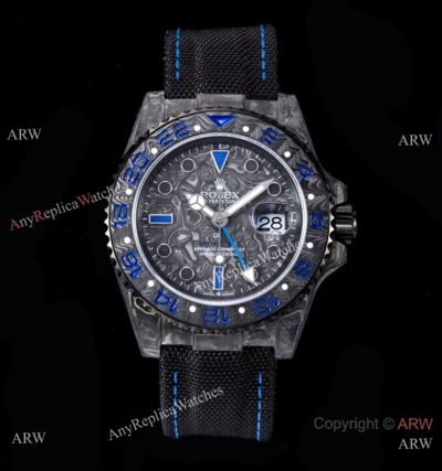 Rolex DiW GMT-Master II Custom Wrist JH Factory Cal.3186 Blue Version Watch
